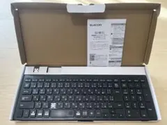 エレコム　ワイヤレスキーボード　TK-FDP099TBK ブラック　ELECOM