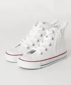新品未使用‼️Converse コンバースオールスター　ハイカット　白19cmのサムネイル