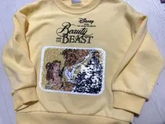 【新品】美女と野獣　スパンコール　リバーシブルトレーナーのサムネイル