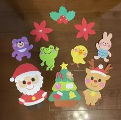クリスマス保育壁面