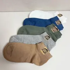 靴下　くるぶしソックス　22-24cm 5足セット　レディース　まとめ売り