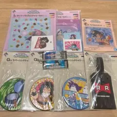 一番くじ ドラゴンボール スナップコレクション2 E賞 G賞 H賞 I賞 9点