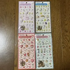 スヌーピーPUKUPUKU SEAL シール4枚セット