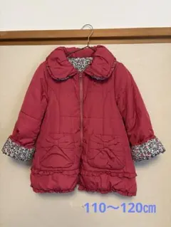 お値下げ‼︎ 組曲　コート　120センチ　リバーシブル