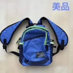 【美品】Ampersandリュック ナイロン 男の子 青 緑のサムネイル
