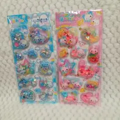 あわわちゃん ハッピーマーチ カプセルシール スパンコールパーティー