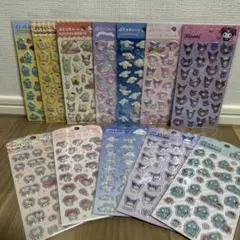 サンリオ♡ぷくっとシール12種セット