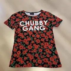 CHUBBY GANG ローズ柄 Tシャツ 160cm