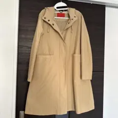 値下げMAX&Co. ベージュフード付きスプリングコート　36 美品