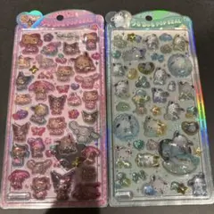 新品　うるちゅるポップシール 日焼けキティ　ポチャッコ　2点セット　サンリオ