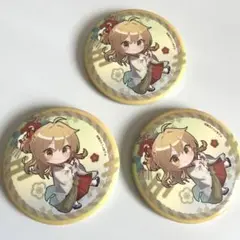 霧雨魔理沙　ラッキー缶バッジ✖️３　東方project