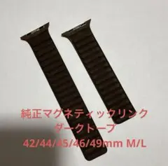 【Apple純正】マグネティックリンク ダークトープ45mm M/L