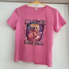 イタリアンブレインノット　バレリーナカプチーノ　キッズTシャツ　120