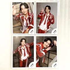 少年忍者 檜山光成 4枚 公式写真 アクリルスタンド撮影オフショット