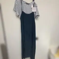 colopuca キャミワンピース ボーダーTシャツ セット