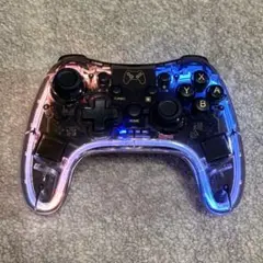 Switch 2 コントローラー プロコン 連射 透明 ワイヤレス ジャイロ 9