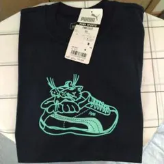 PUMA 半袖Tシャツ ネイビー サイズMのサムネイル