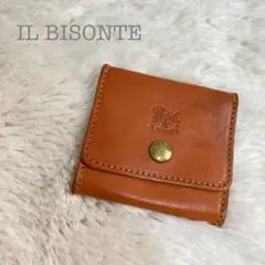 IL BISONTE イルビソンテ レザー コインケース　ブラウン