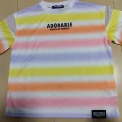 DOLLY RIBBON ストライプ Tシャツ