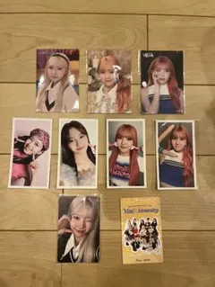 NiziU マユカ カード6枚 ステッカー3枚セット