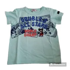 半額以下☆タグ付き☆ダブルBガールズのデニムパンツとTシャツのセット 