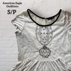 American Eagle Outfitters 半袖チュニック ビーズ
