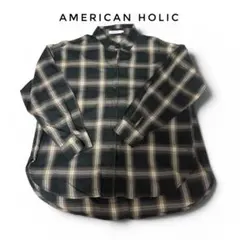 AMERICAN HOLIC チェック柄シャツ