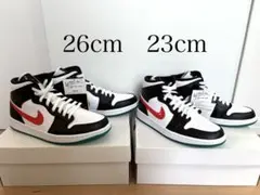 NIKE ウィメンズ エアジョーダン1 ミッド 26cm 23cm 新品未使用