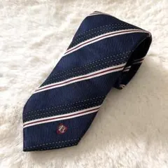 BURBERRY BLACK LABEL ネクタイ レジメンタル 紺 バーバリーのサムネイル