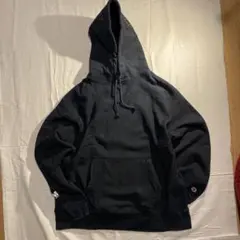 【champion】リバースウィーブパーカー　黒　ビッグサイズ