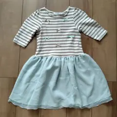 pom ponette 七分袖ワンピース 120