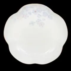 ★有田焼★深川製磁　鉢　梅型　1枚　金彩　直径約20.5cm　高さ約5.4cm