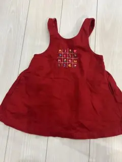 ミキハウス ジャンパースカート 100cm
