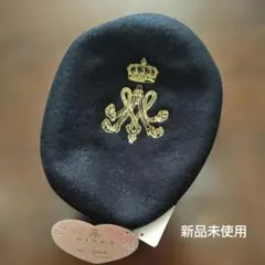 NINA'S X m♡ Petit 黒 ベレー帽