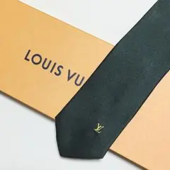 美品 ルイヴィトン Louis Vuitton ネクタイ シルク100%