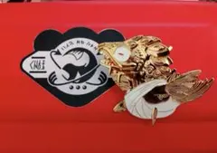 スプラトゥーン　キンシャケ　ピンバッジ　クマサン商会　バイト　シャケ　金シャケ