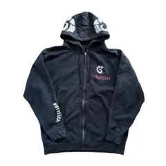 海外古着　C.B. Potts ブラック フルジップパーカー　サイズL