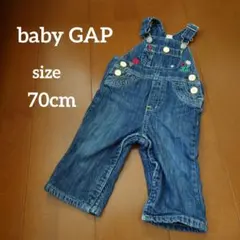 baby GAP デニムオーバーオール 70cm
