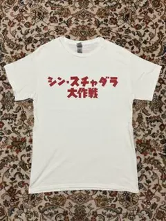 スチャダラパー チャンピオンカーニバル Tシャツ L ホワイト電気