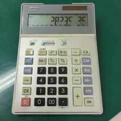 SHARP COMPET CS-1118 卓上電卓 - メルカリ