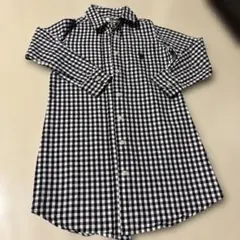 US POLO ASSN チェック柄長袖シャツ 120