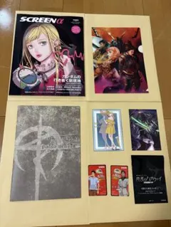 閃光のハサウェイ☆キルケーの魔女☆スクリーンa、劇場入場者特典など、計6種類