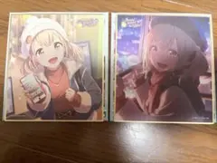 プロセカ 小豆沢こはね ミニ色紙コレクション 第53弾C 2点セット