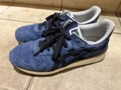 Onitsuka Tiger 27.5cm ローカットスニーカー 濃紺 スエードのサムネイル