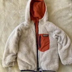 BREEZE キッズ120センチ　ジャケット　リバーシブル　男の子　オレンジ