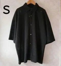 新品　CLEL ルーズ 半袖レースシャツ　Ｓのサムネイル
