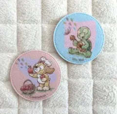 ダッフィー ワンダフルフレンドシップ コースター　オルメル＆クッキーアン