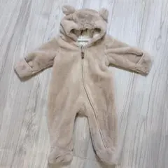 H&M くま耳ファーロンパース