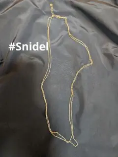 Snidel　ゴールド細チェーンネックレスのサムネイル