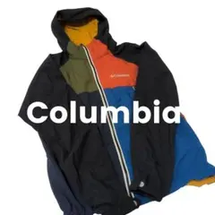 【Columbia/コロンビア】マルチカラー ナイロンジャケット